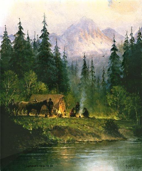 Camp in the Tetons