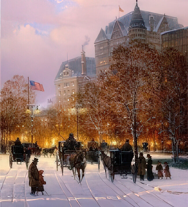 A Stroll on the Plaza