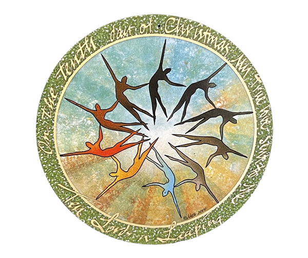 10 Lords A Leaping - Ornament